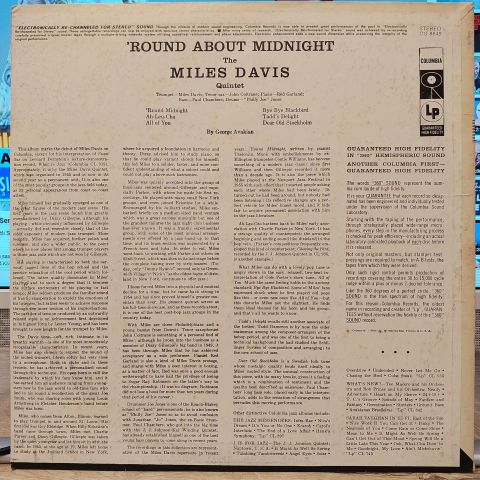 The Miles Davis Quintet – Round About Midnight LP PLAK