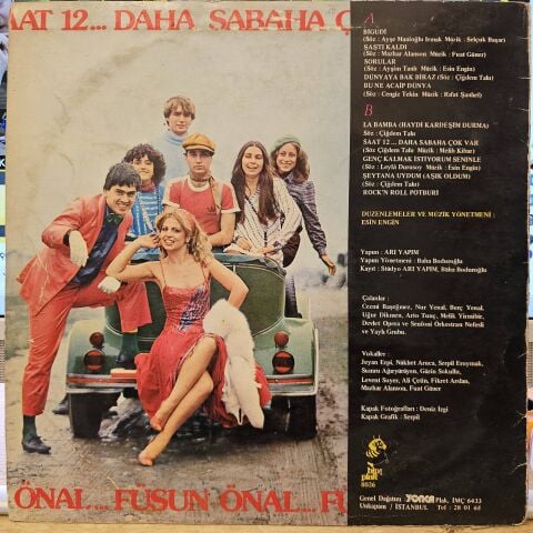 Füsun Önal – Saat 12... Daha Sabaha Çok Var LP PLAK