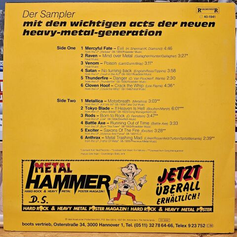 Various – Metal Hammer LP PLAK