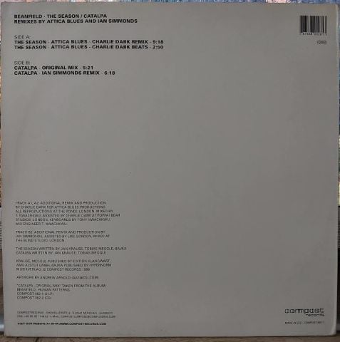 Beanfield – The Season / Catalpa LP PLAK