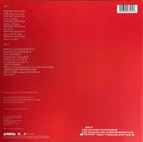 Various – The Bodyguard (Original Soundtrack Album) LP PLAK