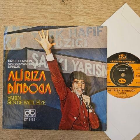 ALİ RIZA BİNBOĞA - YARINLARDA 45LİK PLAK