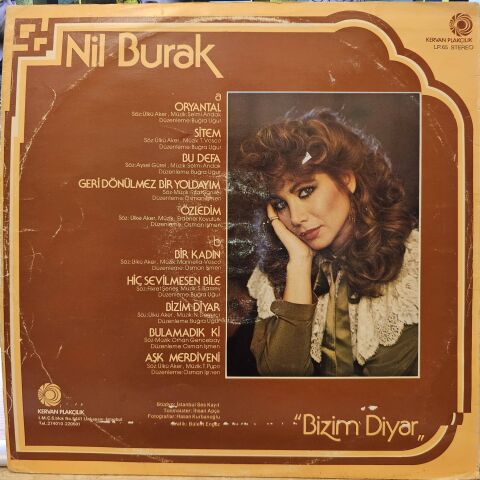 Nil Burak – Bizim Diyar LP PLAK