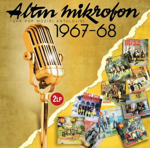 ALTIN MİKROFON 1967 - 68 LP PLAK