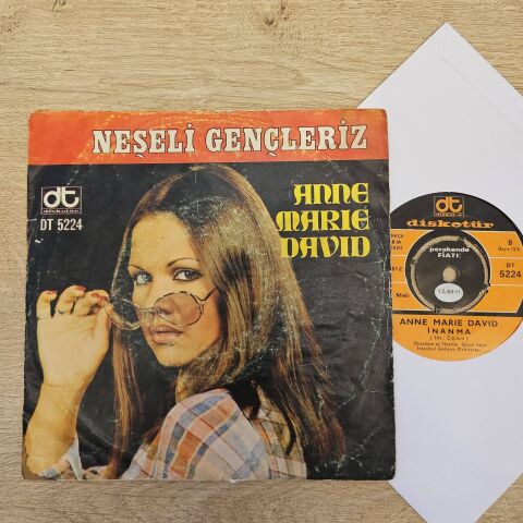 Anne Marie David – Neşeli Gençleriz 45LİK PLAK