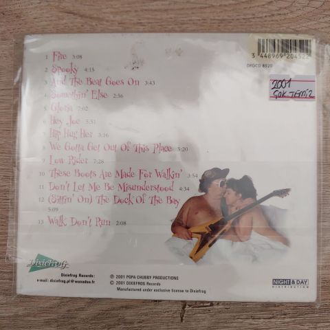 POPA CHUBBY - FLASHED BACK CD