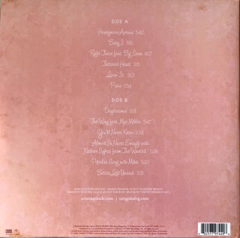 ARİANA GRANDE - YOUR TRULY LP PLAK
