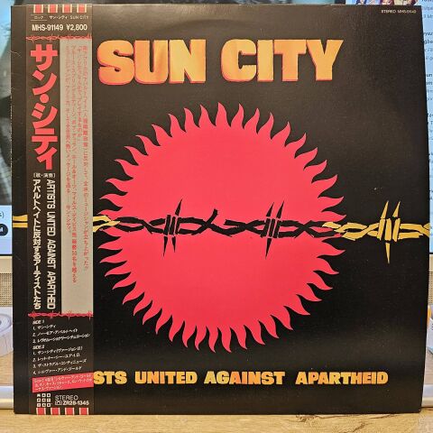 Artists United Against Apartheid – Sun City LP PLAK