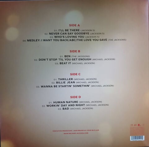 Michael Jackson – Michael (Songs From The Motion Picture) LP PLAK