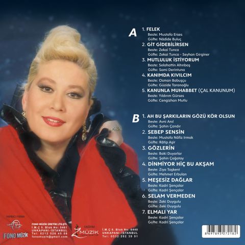 Muazzez Abacı - Felek LP PLAK