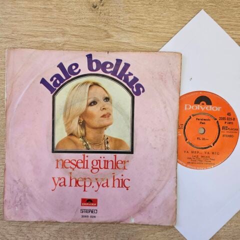 LALE BELKIS - NEŞELİ GÜNLER 45LİK PLAK