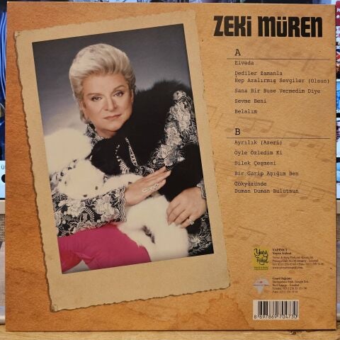 Zeki Müren – Dilek Çeşmesi LP PLAK