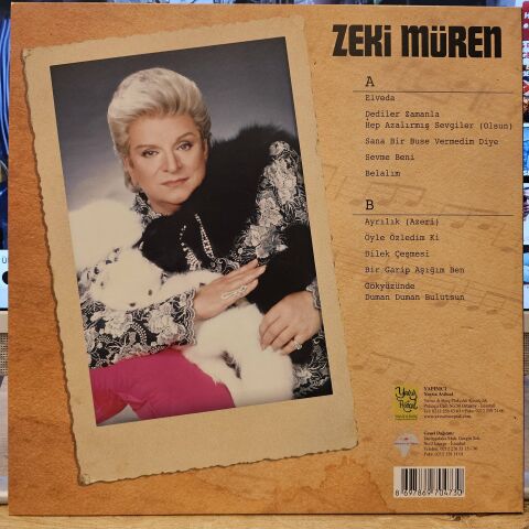 Zeki Müren – Dilek Çeşmesi LP PLAK