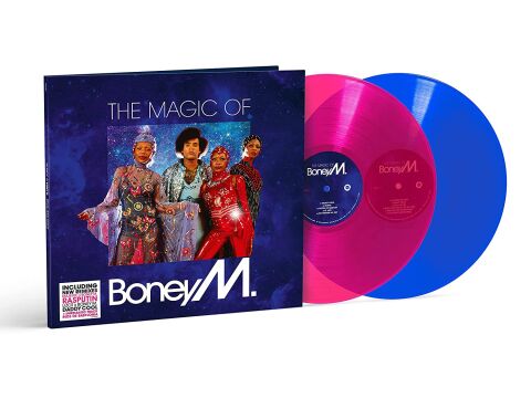BONEY M - The Magic Of Boney M. (Magenta / Blue Transparent Vinyl) LP PLAK