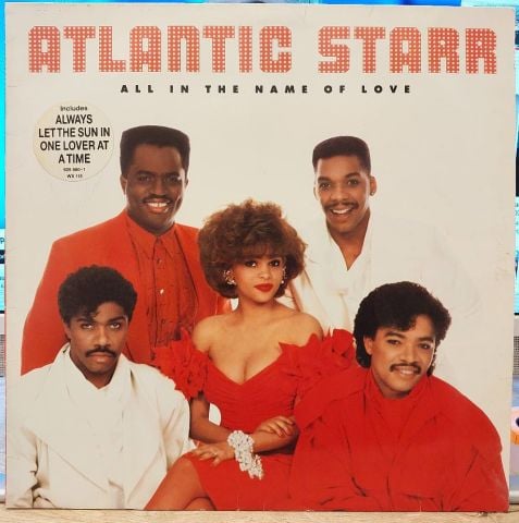 Atlantic Starr – All In The Name Of Love LP PLAK