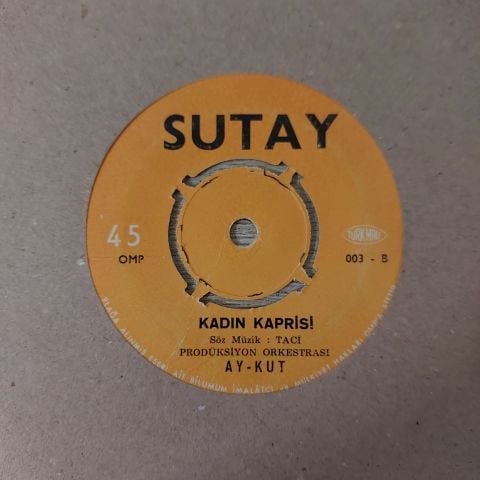 Ay-Kut – İster Yaşa İster Ağla / Kadın Kaprisi 45LİK PLAK