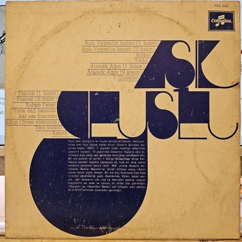 Aşık Veysel – Aşık Veysel LP PLAK