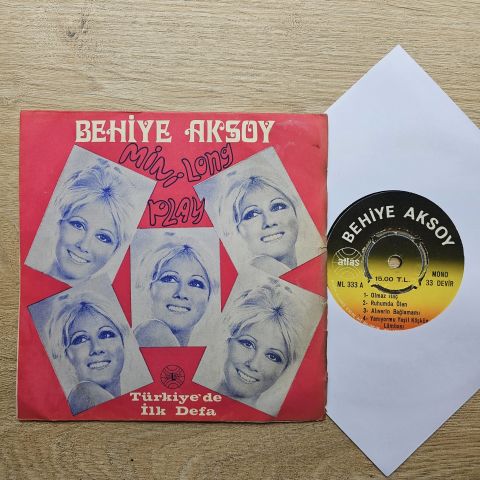 Behiye Aksoy – Mini Long Play 45LİK PLAK