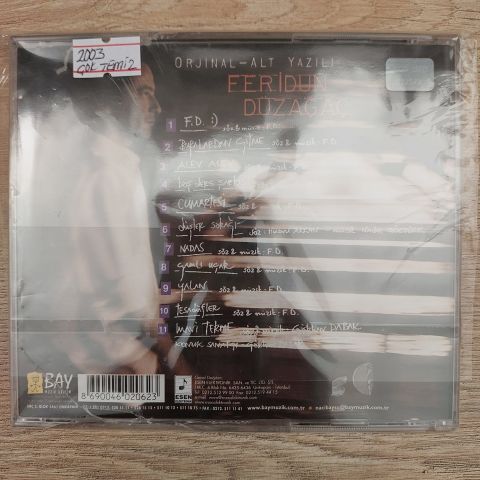 FERİDUN DÜZAĞAÇ - ORJİNAL ALT YAZILI CD