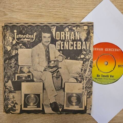 Orhan Gencebay – Bir Teselli Ver 45LİK PLAK