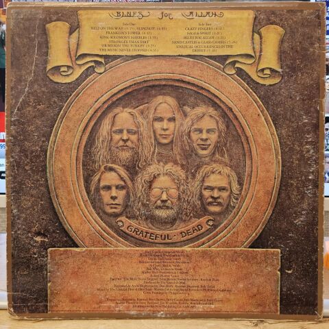 The Grateful Dead – Blues For Allah LP PLAK