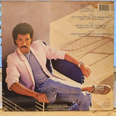 Lionel Richie – Can't Slow Down LP PLAK