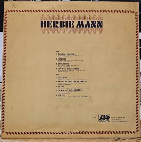Herbie Mann – Impressions Of The Middle East LP PLAK