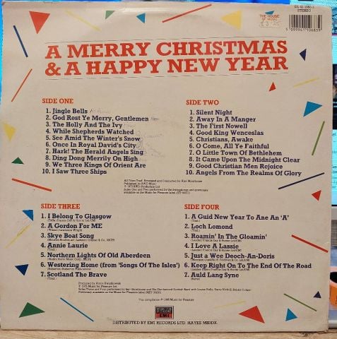 The Swingalongs, Bert Shorthouse And His Glenlomond Band – Merry Christmas And A Happy New Year LP PLAK
