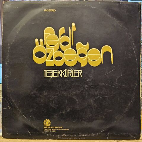 Ferdi Özbeğen – Teşekkürler LP PLAK