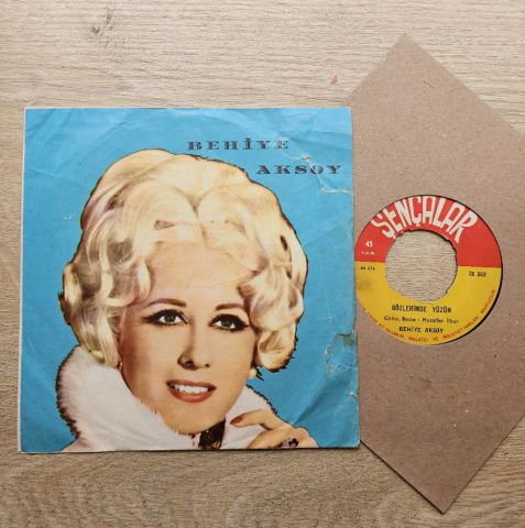 Behiye Aksoy – Gözlerimde Yüzün / Madem Ki Gidiyorsun 45LİK PLAK