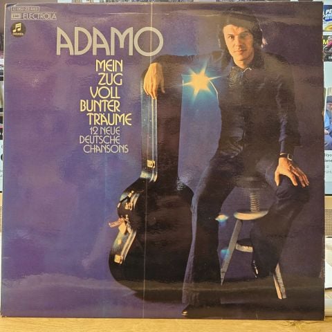 Adamo – Mein Zug Voll Bunter Träume (12 Neue Deutsche Chansons) LP PLAK