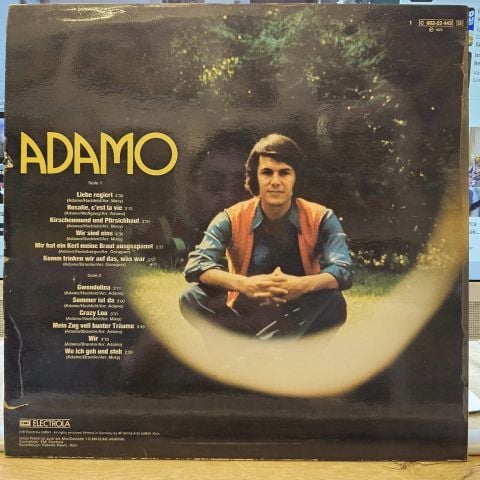 Adamo – Mein Zug Voll Bunter Träume (12 Neue Deutsche Chansons) LP PLAK