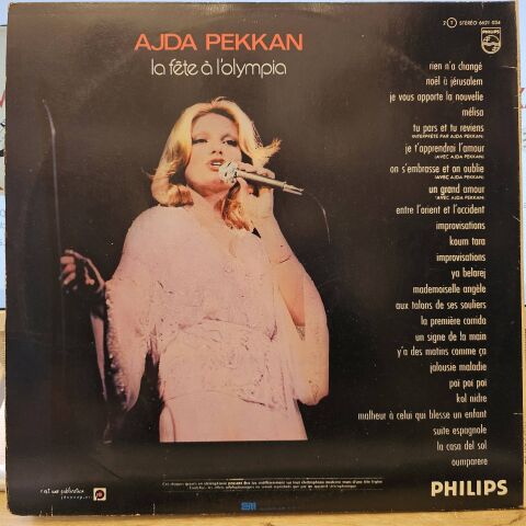 Enrico Macias & Ajda Pekkan – La Féte À L’Olympia LP PLAK