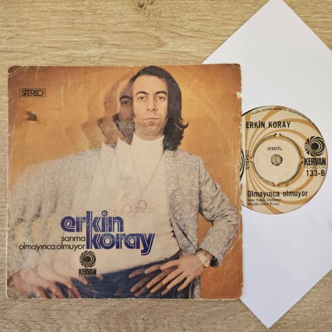 ERKİN KORAY - OLMAYINCA OLMUYOR 45LİK PLAK