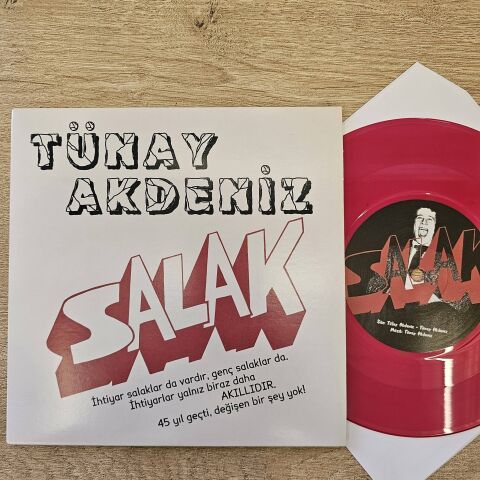 Tünay Akdeniz – Salak / Babam Yazdı Ben Besteledim İşte Aşkın Tarifi 45LİK PLAK