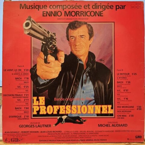 Ennio Morricone – Le Professionnel (Bande Originale Du Film) LP PLAK
