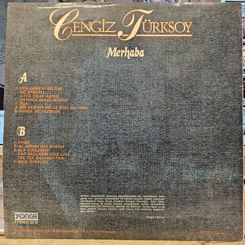 Cengiz Türksoy – Merhaba LP PLAK