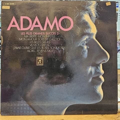 Adamo – Les Plus Grands Success 3 LP PLAK