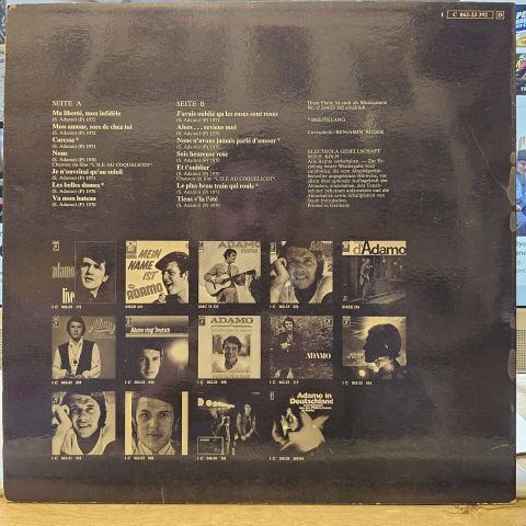 Adamo – Les Plus Grands Success 3 LP PLAK