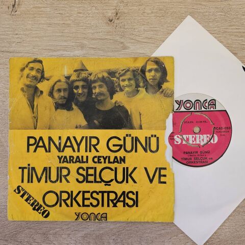 Timur Selçuk Ve Orkestrası – Panayır Günü / Yaralı Ceylan 45LİK PLAK