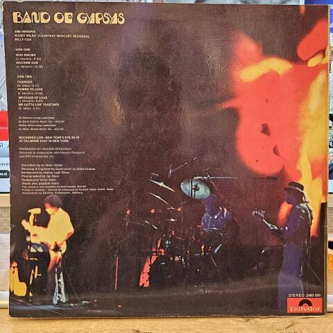 Jimi Hendrix – Band Of Gypsys LP PLAK