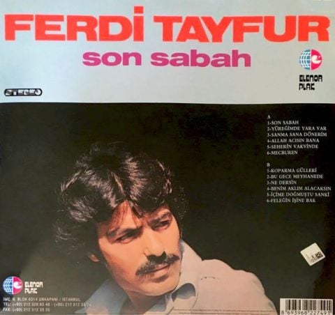 Ferdi Tayfur - Son Sabah LP PLAK
