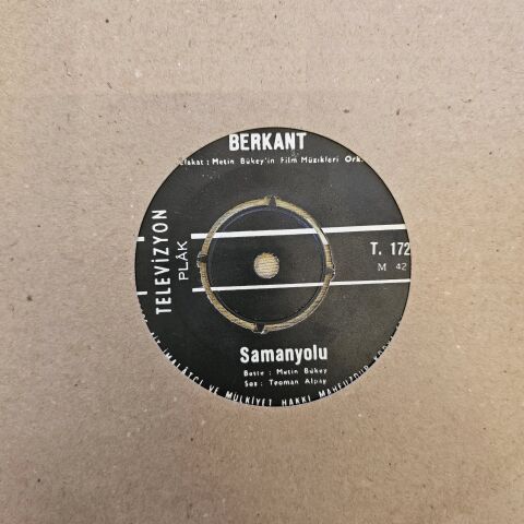 BERKANT - SAMANYOLU 45LİK PLAK