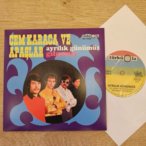 Cem Karaca Ve Apaşlar – Ayrılık Günümüz / Gılgamış 45LİK PLAK