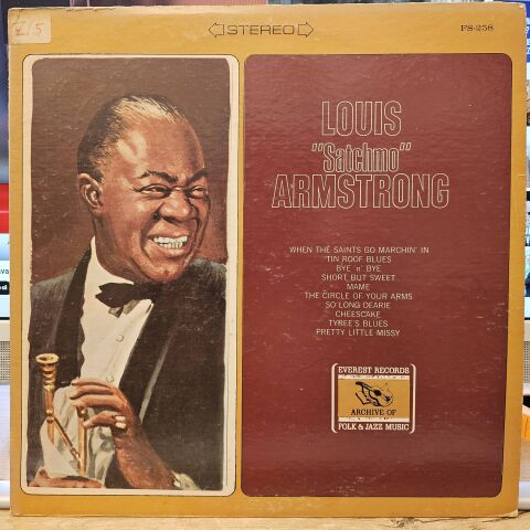 Louis Armstrong – Louis ''Satchmo'' Armstrong LP PLAK