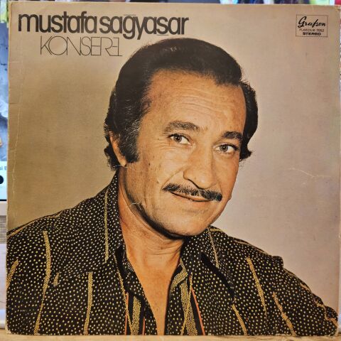 Mustafa Sağyaşar – Konser-1 LP PLAK
