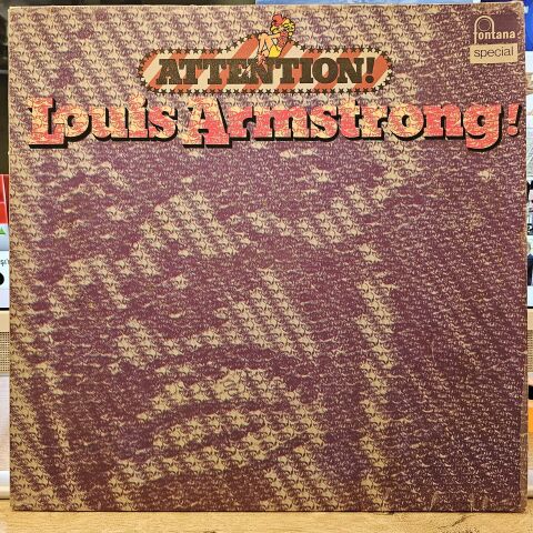 Louis Armstrong – Attention! Louis Armstrong! LP PLAK