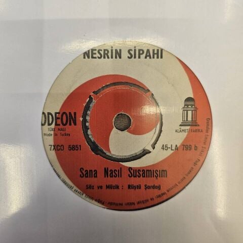 Nesrin Sipahi – Akşam Saatlerinde / Sana Nasıl Susamışım 45LİK PLAK
