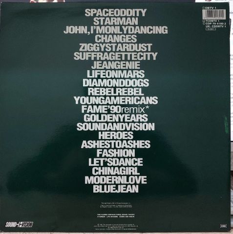 David Bowie – Changesbowie LP PLAK