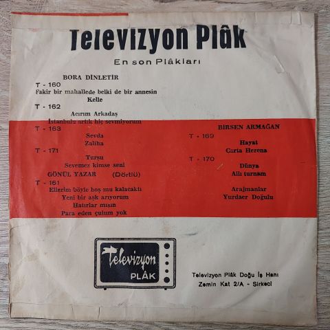 Hamiyet Yüceses – Siyah Gözler / Ufacık Tefecik 45LİK PLAK